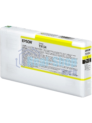 Картридж струйный Epson T9134 (C13T913400) желтый (200 мл) для SureColor SC-P5000, SC-P5000V