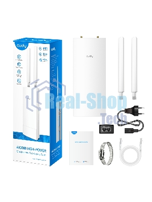 Точка доступа Cudy AP3000 Outdoor, белый