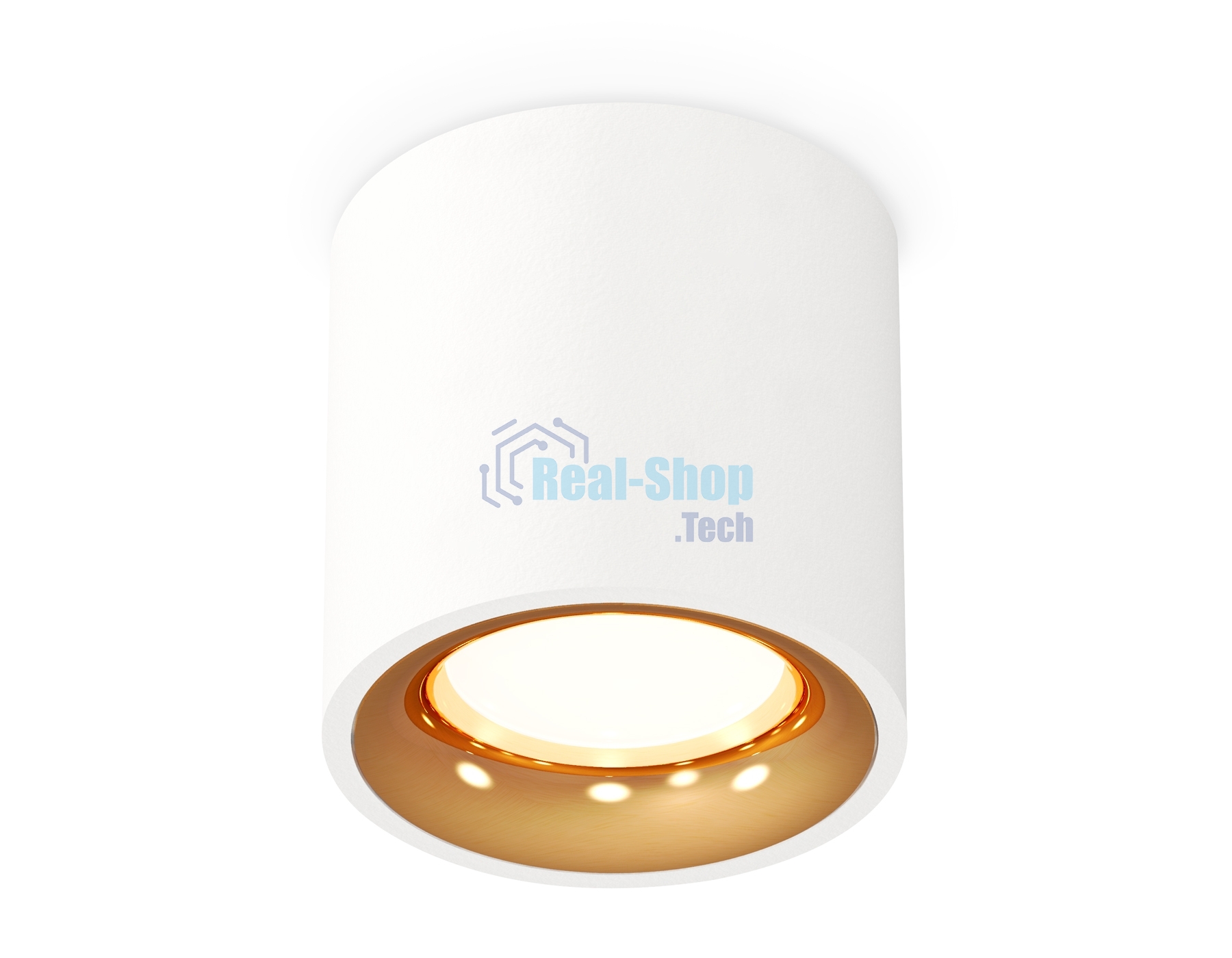 Светильник Ambrella Light XS7531024 SWH/PYG белый песок/золото желтое полированное MR16 GU5.3 (C7531, N7014)