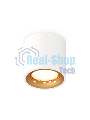 Светильник Ambrella Light XS7531024 SWH/PYG белый песок/золото желтое полированное MR16 GU5.3 (C7531, N7014)