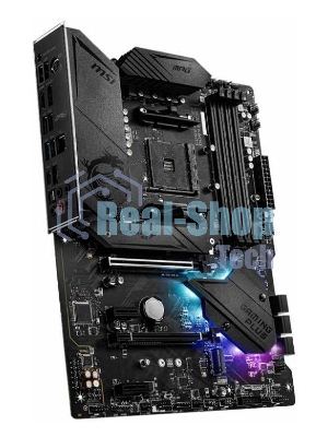 Материнская плата MSI MPG B550 GAMING PLUS, AM4, AMD B550, 4xDDR4, 6xSATA, 2xM.2, 1xPCI-E 4.0 x16, 1xPCI-E 3.0 x4, 2xPCI-E x1, 1xHDMI, 1xDP, 1x 1Gb LAN, 4xUSB-A 2.0, 2xUSB-A 3.2 Gen 1, 1xUSB-A 3.2 Gen 2, 1xUSB-C 3.2 Gen 2, 5x3.5 мм, 7.1, ATX