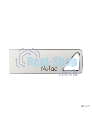 Флешка USB Netac U326 (NT03U326N-016G-20PN), 16Gb, USB 2.0, R/W 50/15, серебристый