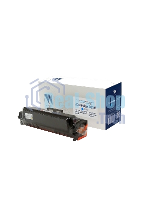 Картридж лазерный NVPrint совместимый NV-055H Голубой (БЕЗ ЧИПА) для Canon i-Sensys MF742Cdw/MF744Cdw/MF746Cx/LBP663Cdw/LBP664Cx (5900k)