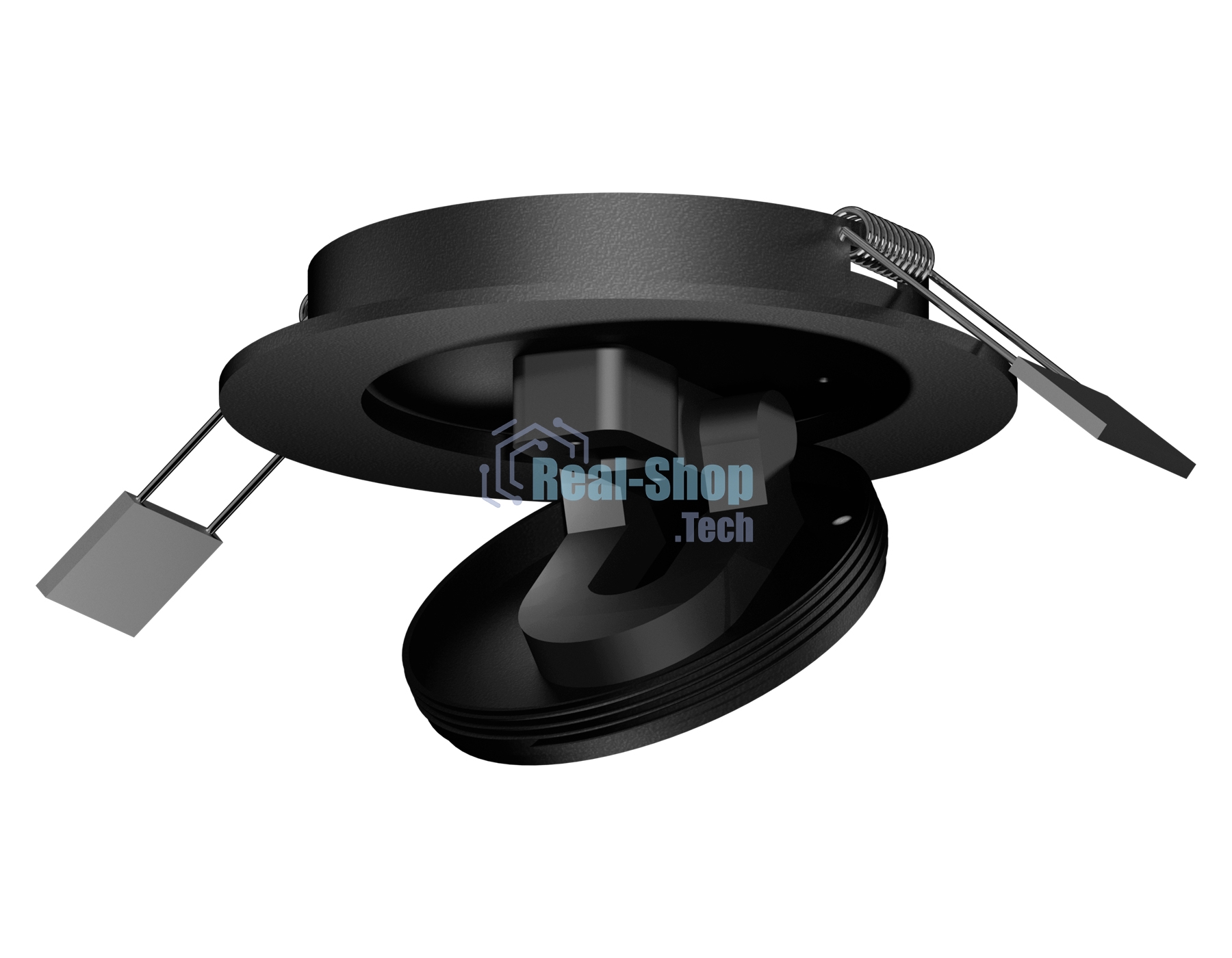 Крепеж для корпуса A2242 SBK черный песок D90*H40mm Out14 (для корпуса D60mm)