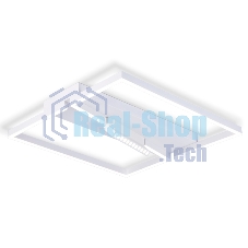 Светильник Ambrella light FL51465/1+1 WH белый 85W 3000K-6400K+4200K 600*600*110 (ПДУ РАДИО 2.4G)