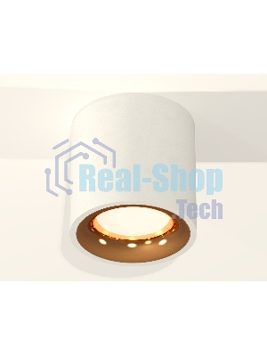 Светильник Ambrella Light XS7531024 SWH/PYG белый песок/золото желтое полированное MR16 GU5.3 (C7531, N7014)
