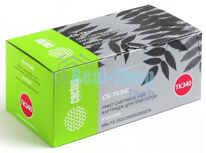 Картридж лазерный Cactus CS-TK340 черный (12000 стр.) для Kyocera Mita FS 2020/2020D/2020DN