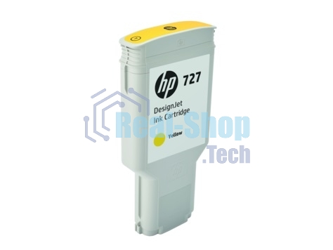 Картридж струйный HP 727 с желтыми чернилами для принтеров Designjet, 300 мл