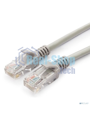 Патч-корд медный UTP Cablexpert PP10-10M cat.5, 10м, литой, многожильный, серый