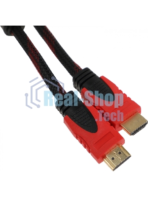 Кабель соединительный аудио-видео Premier 5-813R HDMI (m)/HDMI (m) 20м. феррит.кольца черный/красный (5-813R 20.0)