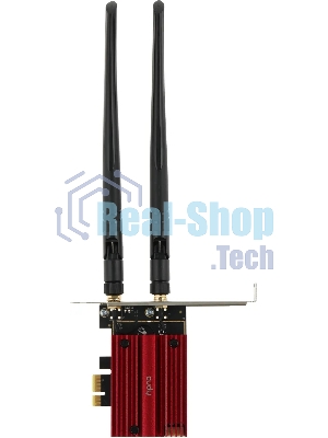 Сетевой адаптер Wi-Fi + Bluetooth Cudy WE3000S АХ5400 PCI Express (ант.внеш.съем) 2ант.