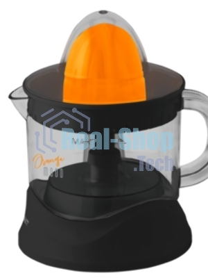 Соковыжималка Scarlett SC-JE50C09 черный/оранжевый, цитрусовая, 25 Вт, 700 мл, механическое
