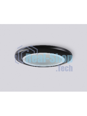 Светильник Ambrella light TN111 BK черный IP44 GU5.3 D93*33
