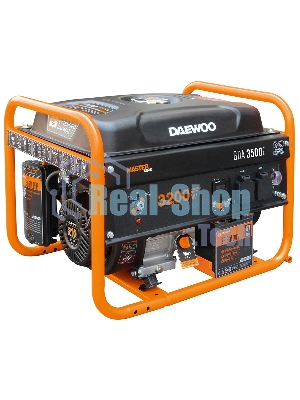 Генератор DAEWOO GDA 3500E 2.8/3.2 кВт 230В 208см3 7.0лс 15л 2х230В 42кг