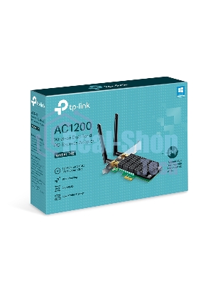 Адаптер TP-Link ARCHER T4E AC1200 Двухдиапазонный Wi-Fi адаптер PCI Express
