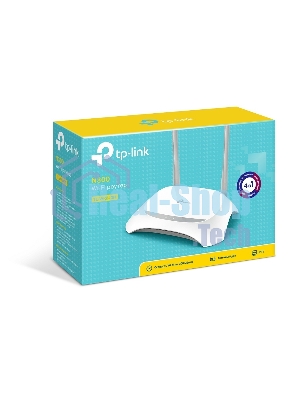 Роутер беспроводной TP-Link TL-WR840N N300 10/100BASE-TX белый