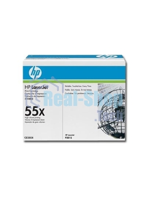 Картридж лазерный HP CE255X черный для LaserJet P3015/P3015d/P3015dn/P3015x 12500 стр.