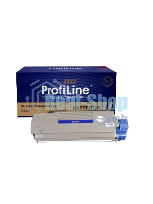 Картридж ProfiLine PL-43324443/43324423 для принтеров Oki C5800 Голубой 5000 копий