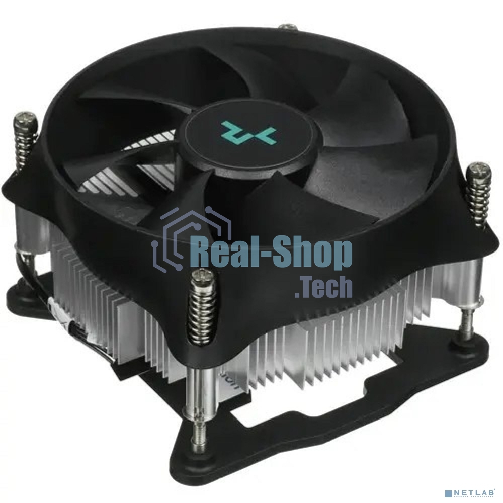 Кулер для процессора DEEPCOOL THETA 15 PWM черный, 100 мм, алюминий, 2800 об/мин, 36 дБ, 4 pin, 65 Вт, 52 мм