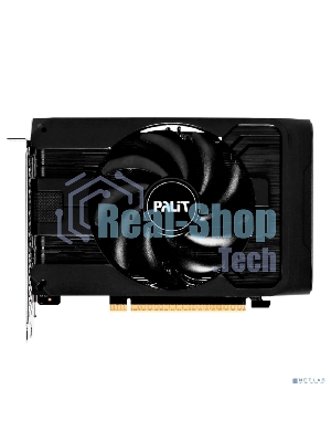 Видеокарта Palit GeForce RTX 5050 StormX OC, NVIDIA RTX 5050, 8 ГБ GDDR6, 128 бит, PCI-e 5.0, 1xHDMI, 3xDP, 2617 МГц