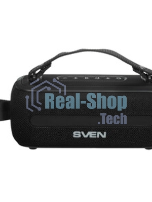 Колонка портативная SVEN PS-255 черный 12W 1.0 BT 3600mAh