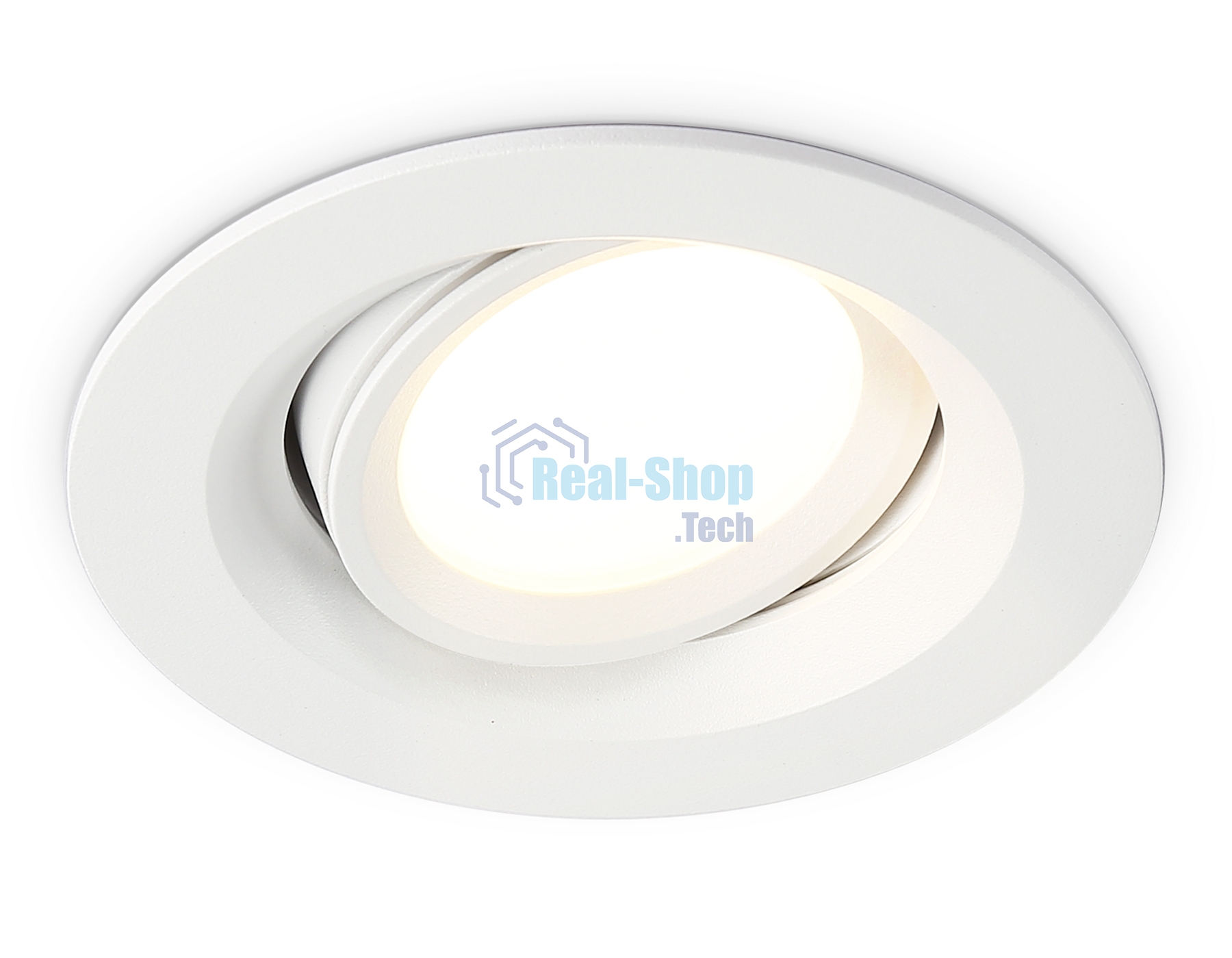 Светильник Ambrella light TN1141 WH белый IP44 GU5.3 D95*38