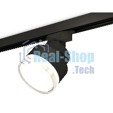 Светильник Ambrella light XT8102028 SBK/FR/CL черный песок/белый матовый/прозрачный GX53 (A2526, A2106, C8102, N8399)