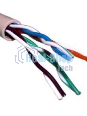 Кабель витая пара PROconnect U/UTP кат.5e 4х2х24AWG solid CCA PVC сер. 305м (м)