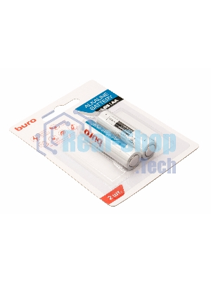 Батарея Buro Alkaline LR6 AA (2шт) блистер