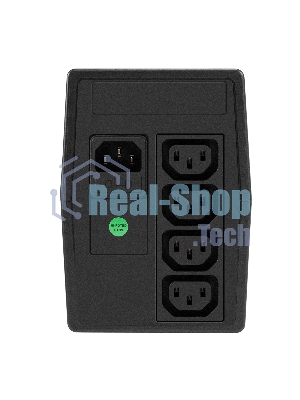 Источник бесперебойного питания ExeGate Power NB-600.LED.AVR.4C13 (600VA/360W, LED, AVR, 4*C13, батарея 12V 7.2Ah, Black)