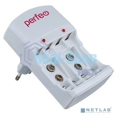 Зарядное устройство Perfeo PF_B4048 PF-VN-421 Ni-MH/CD, 220V, 4 слота, AA/AAA/9V, таймер