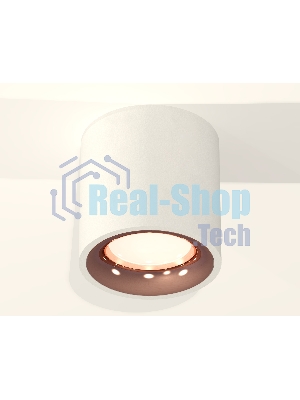 Светильник Ambrella Light XS7531025 SWH/PPG белый песок/золото розовое полированное MR16 GU5.3 (C7531, N7015)