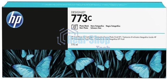 Картридж струйный HP 773C (C1Q43A) фото черный для HP Designjet Z6600/Z6800 (775мл)
