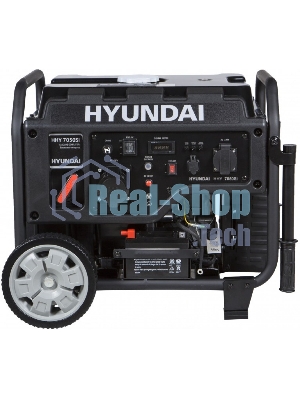 Электрогенератор бензиновый инверторный Hyundai HHY 7050Si, 5.5 кВт, 69 дБ, 50 кг