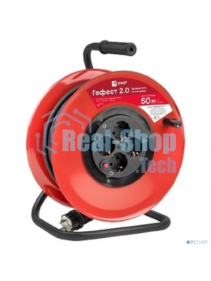 Удлинитель на катушке EKF UKG02-16-R325-4-50 
