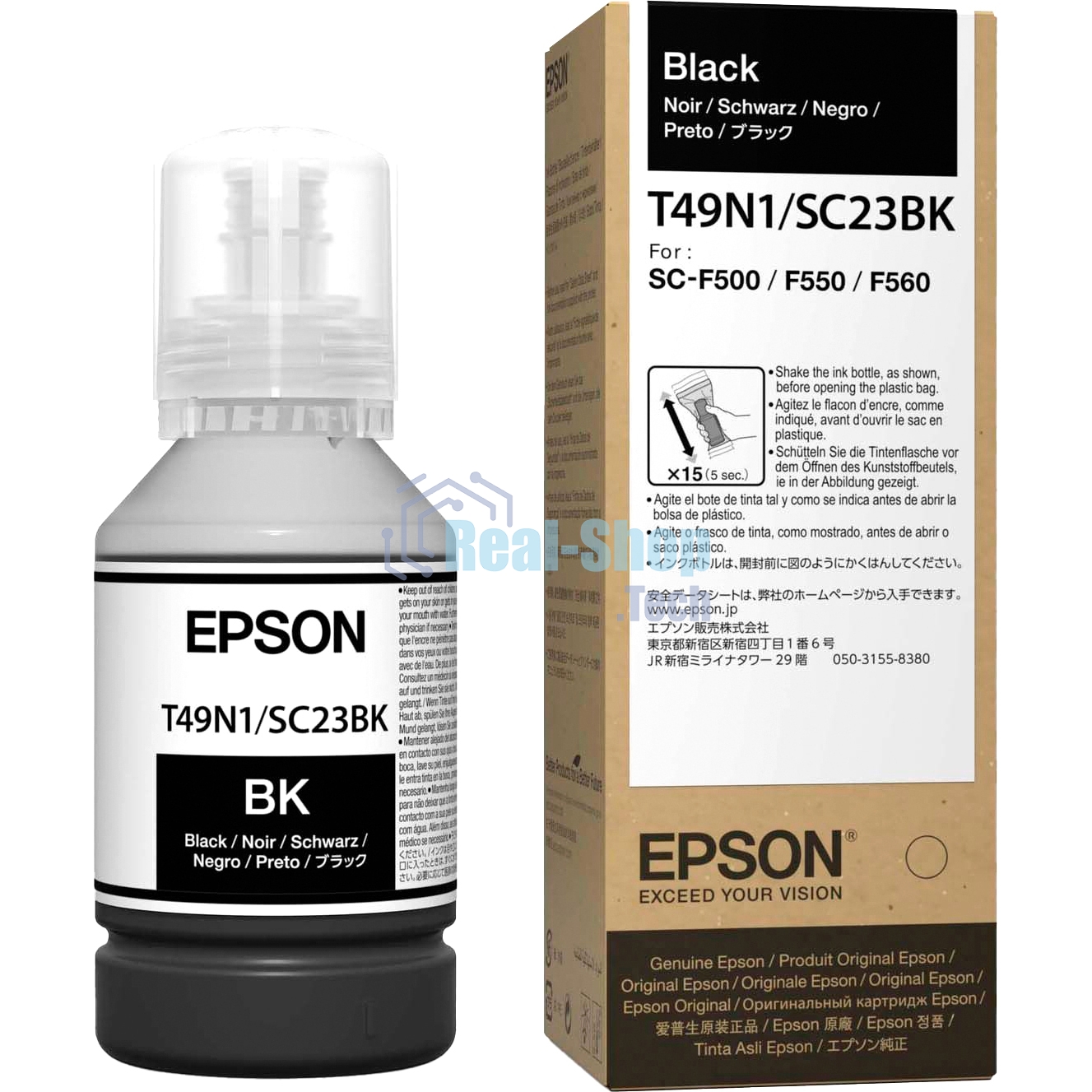 Контейнер с черными чернилами Epson T49N1 для SC-F500
