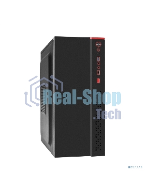 Компьютерный корпус Miditower ExeGate EX298134RUS AA-443U (ATX, без БП, 2хUSB+1хUSB 3.0+HD Audio, черный)