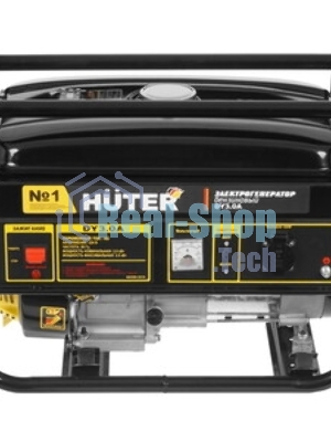 Электрогенератор бензиновый Huter DY3.0A, 2.8 кВт, 67 дБ, 39 кг