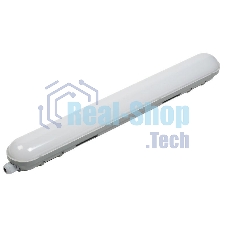 Светильник ДСП IEK LDSP0-1305-18-6500-K01 1305 18Вт 6500К IP65 600мм серый пластик размер 600х88х76 мм, аналог ЛСП-2х18Вт