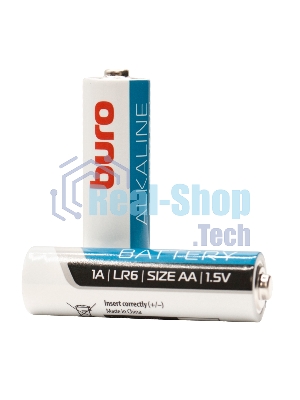 Батарея Buro Alkaline LR6 AA (2шт) блистер