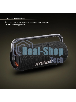 Колонка портативная Hyundai H-PS1029 черный 220W 4.1 BT 10м 4800mAh