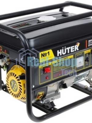 Электрогенератор бензиновый Huter DY4000LX, 3.3 кВт, 68 дБ, 42.2 кг