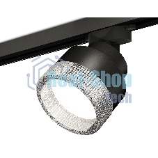 Светильник Ambrella light XT8102040 SBK/CL черный песок/прозрачный GX53 (A2526, A2106, C8102, N8480)