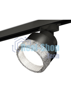 Светильник Ambrella light XT8102040 SBK/CL черный песок/прозрачный GX53 (A2526, A2106, C8102, N8480)
