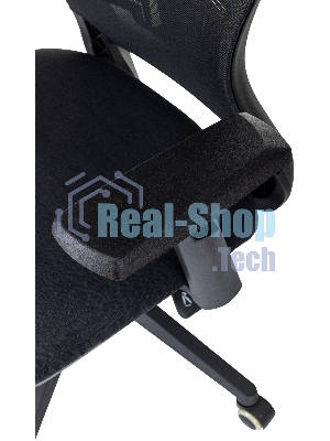 Кресло руководителя Бюрократ MC-811-H черный Elastic-102 крестов. пластик