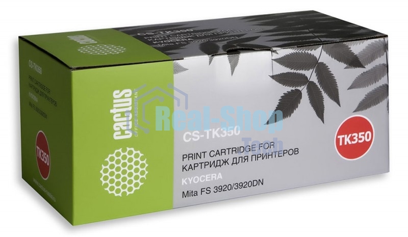 Картридж лазерный Cactus CS-TK350 черный (15000 стр.) для Kyocera Mita FS 3920/3920DN
