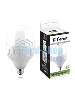 Лампа светодиодная Feron LB-65 60W 230V E27-E40 4000K
