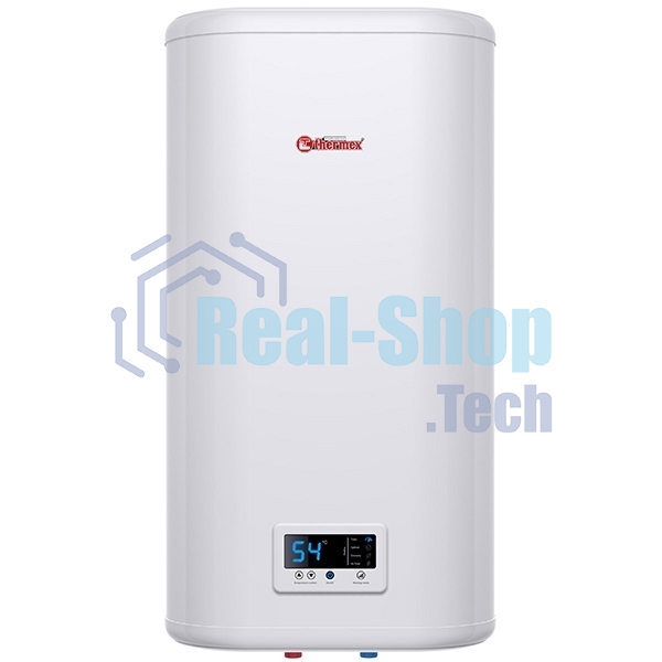 Водонагреватель электрический Thermex Flat Plus IF 80V (PRO) белый, накопительный, 80 л, 2 кВт, настенный, вертикальный, плоский