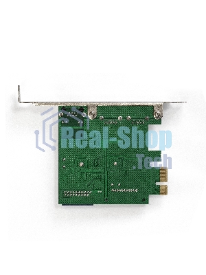 Контроллер ExeGate EX290278RUS EXE-362 PCI-E 2.0, 2*USB 3.0 ext + 1*USB 3.0 int + LAN UTP 1000Mbps, разъем доп.питания (OEM)