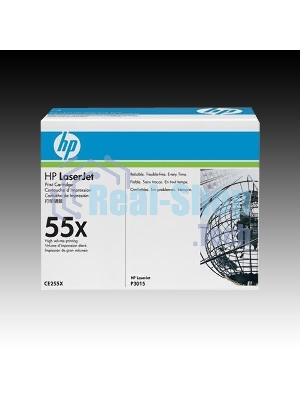 Картридж лазерный HP CE255X черный для LaserJet P3015/P3015d/P3015dn/P3015x 12500 стр.